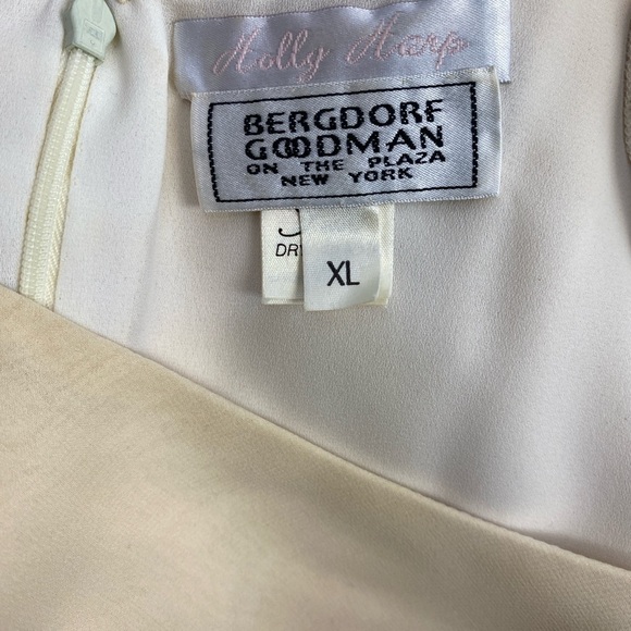 ⭐️VINTAGE Holly Harp for Bergdorf Goodman Silk Chiffon 70s Tiered Shift Dress - Picture 4 of 14